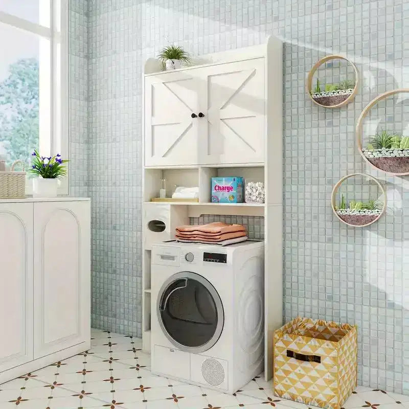 Étagère de rangement au-dessus des toilettes de 32,3 pouces de large