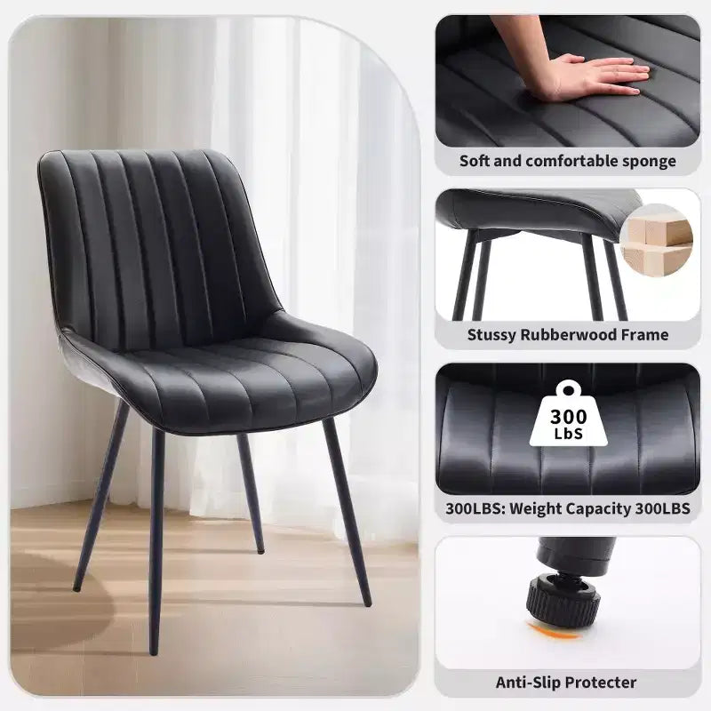 Chaise moderne confortable de style médiéval