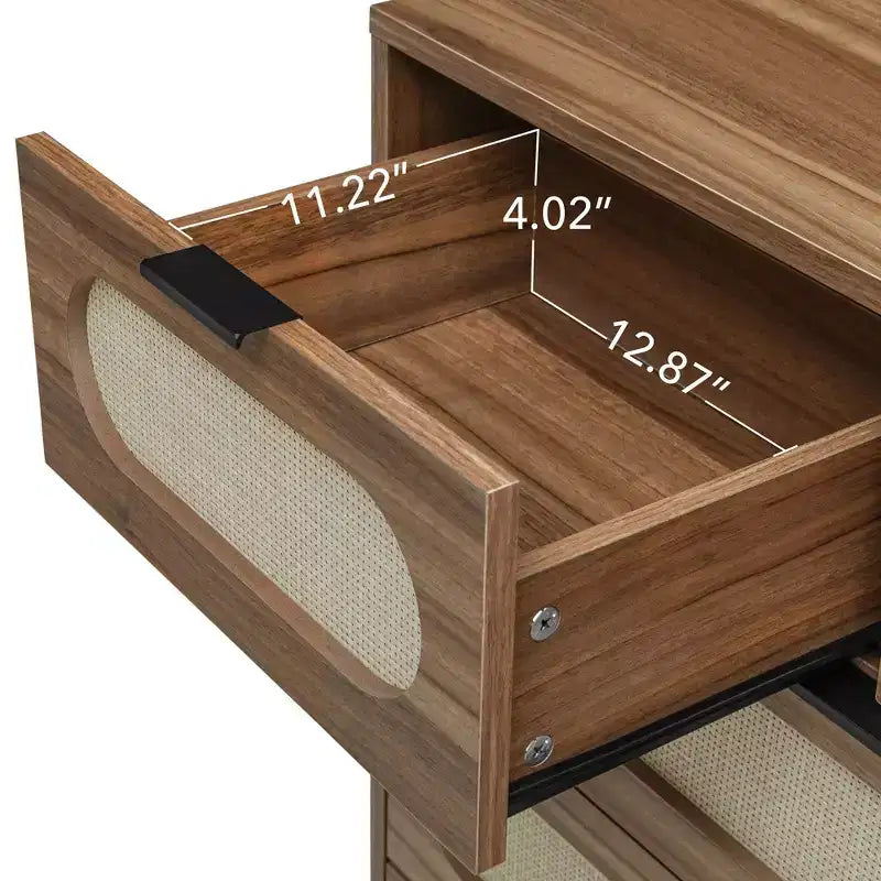 Commode de chambre à cinq tiroirs