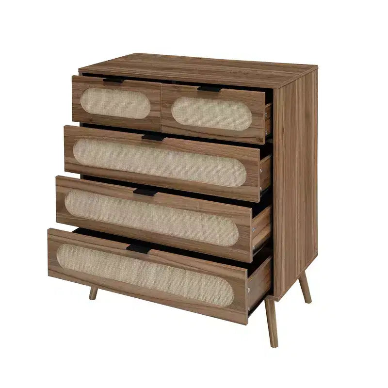 Commode de chambre à cinq tiroirs
