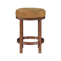 Tabouret de comptoir en velours Selle