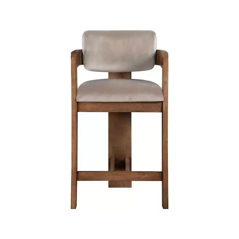 Tabouret en velours