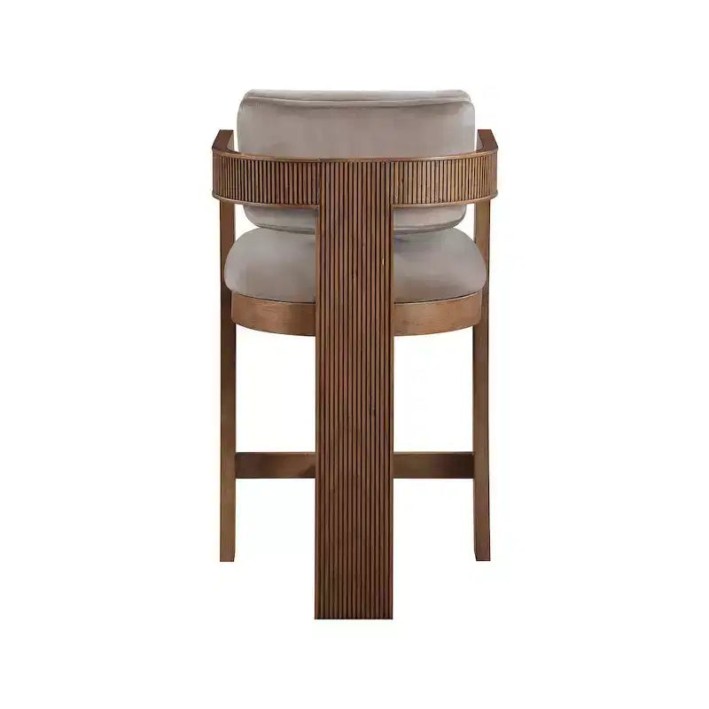 Tabouret en velours