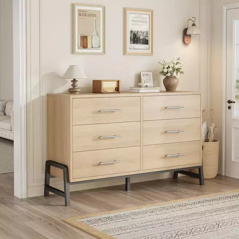 Commode autoportante de 52 pouces de large