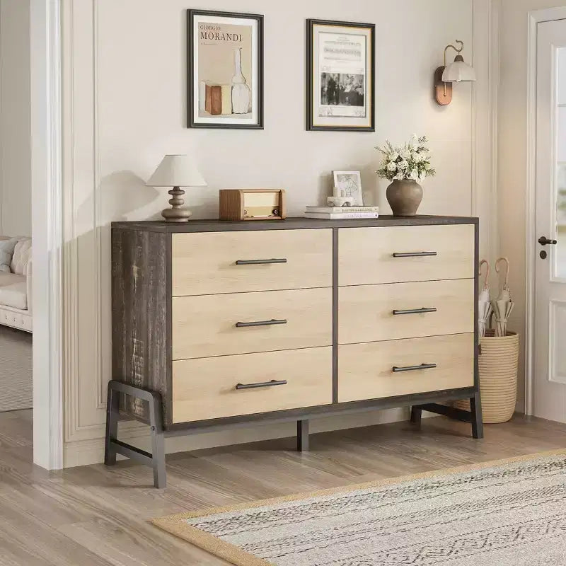 Commode autoportante de 52 pouces de large