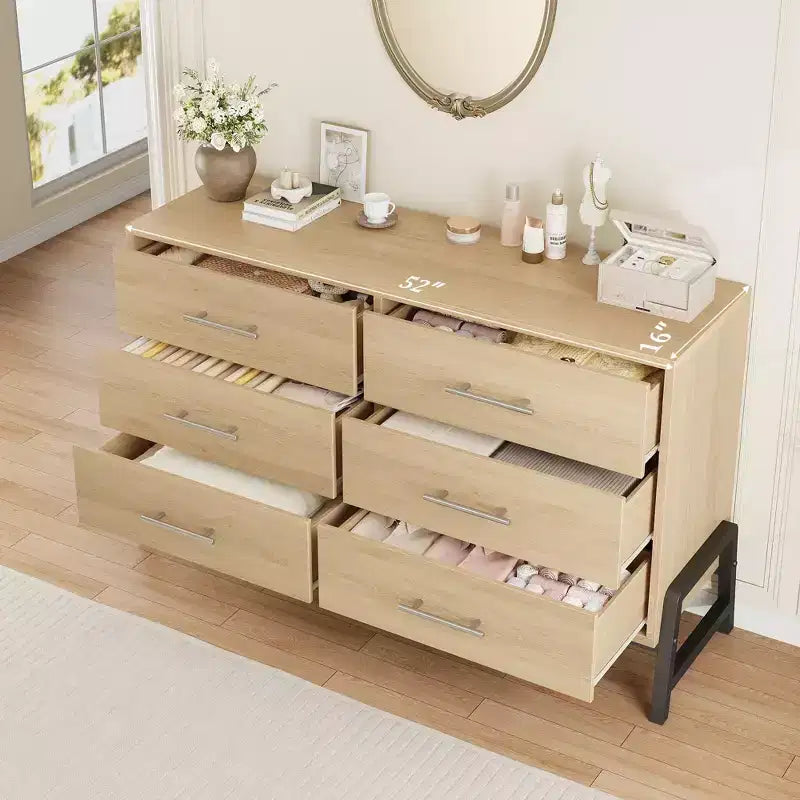 Commode autoportante de 52 pouces de large