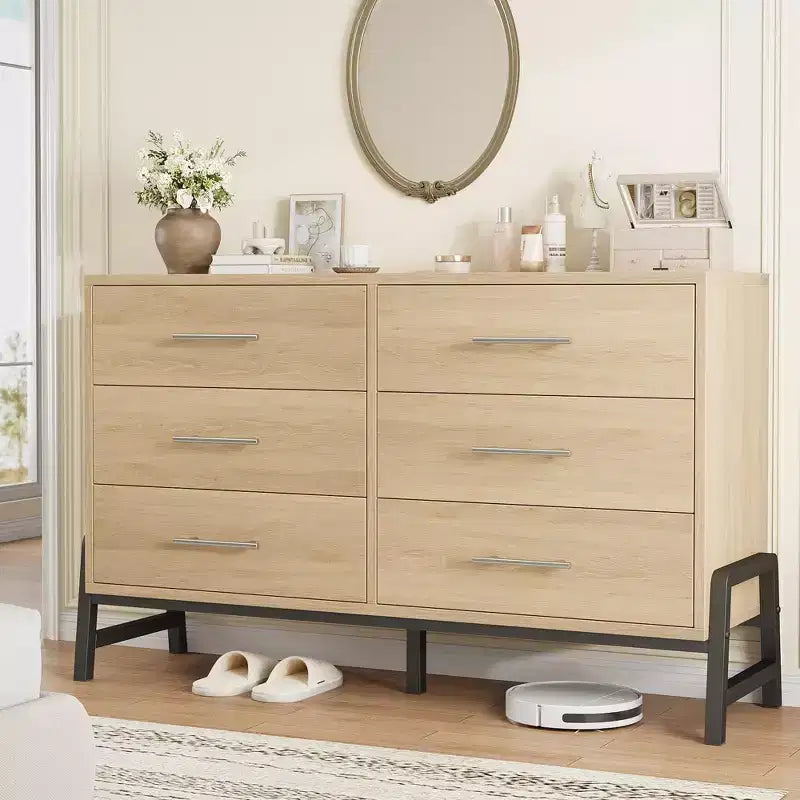 Commode autoportante de 52 pouces de large