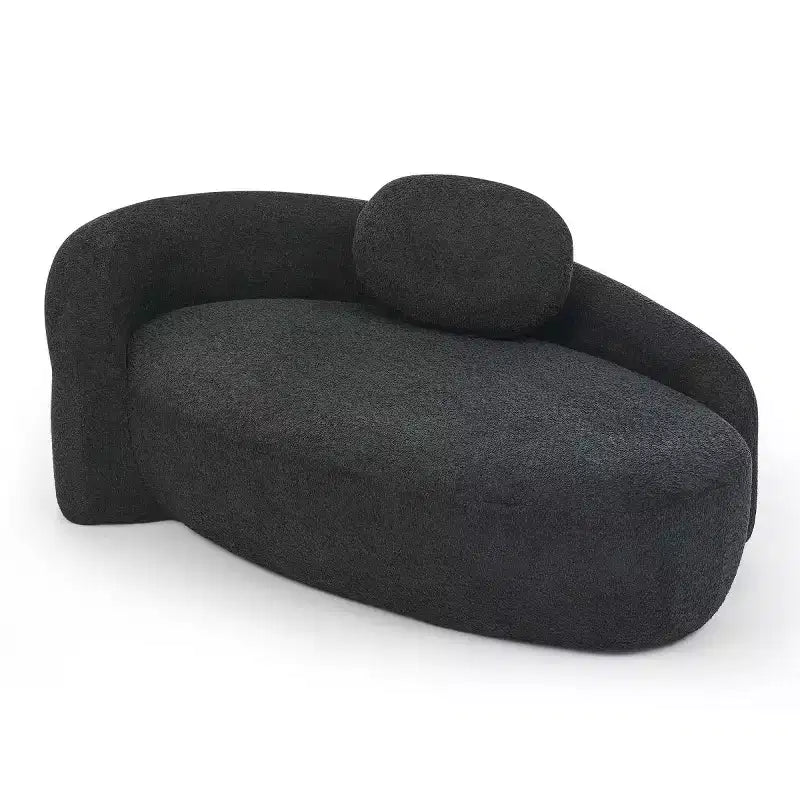 Chaise longue ovale moderne
