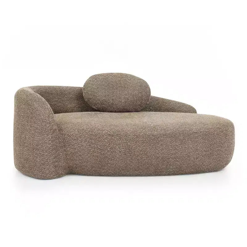 Chaise longue ovale moderne