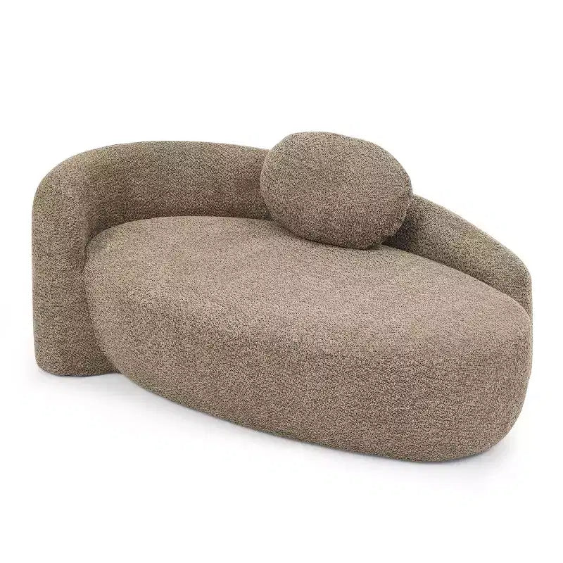 Chaise longue ovale moderne