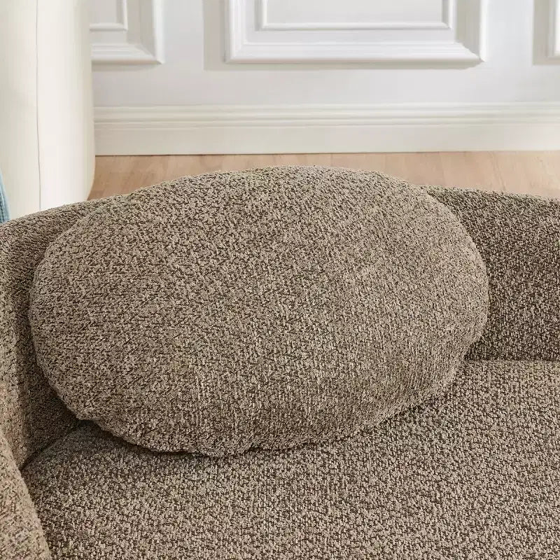 Chaise longue ovale moderne