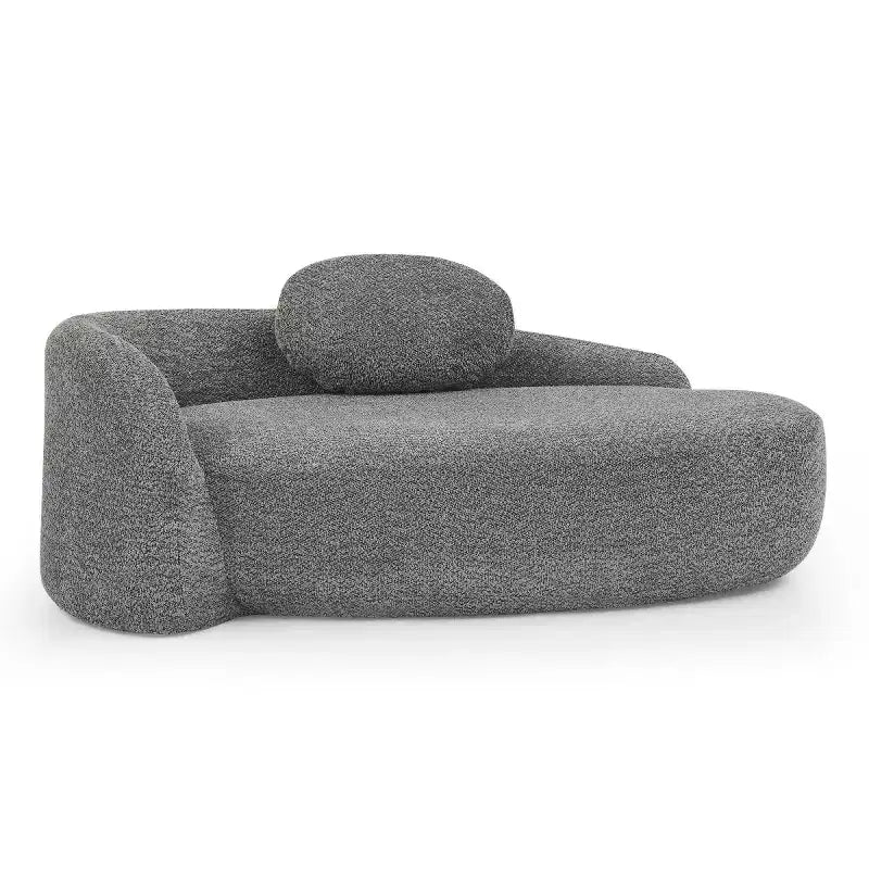 Chaise longue ovale moderne