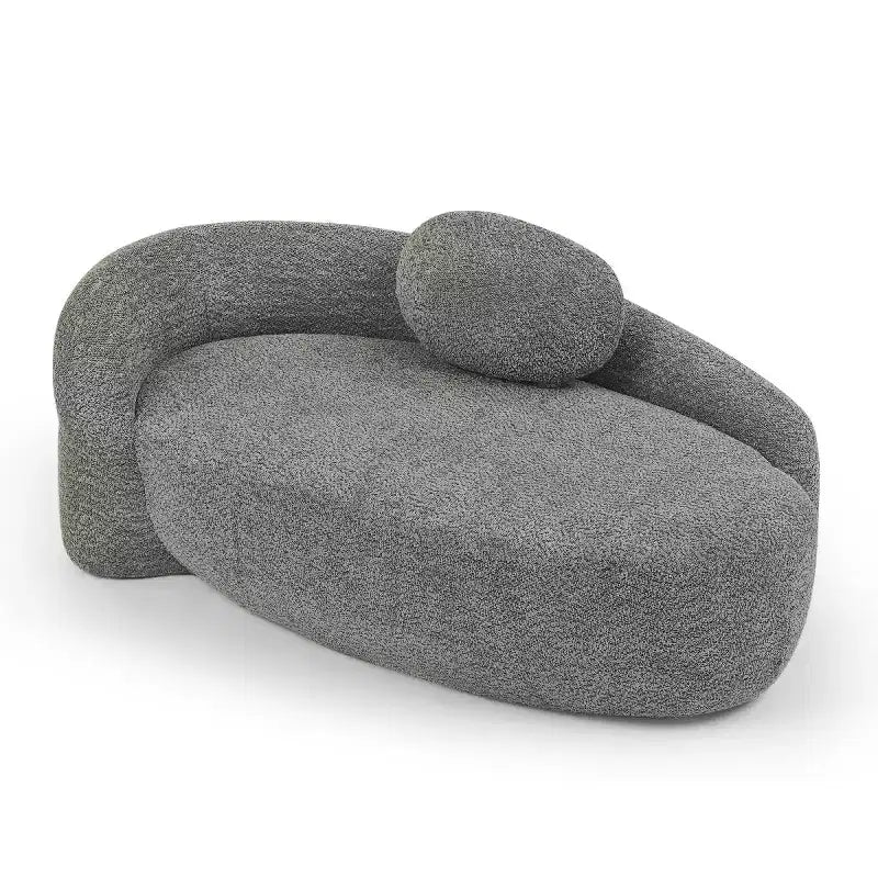 Chaise longue ovale moderne