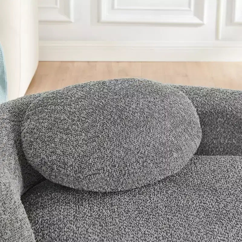 Chaise longue ovale moderne