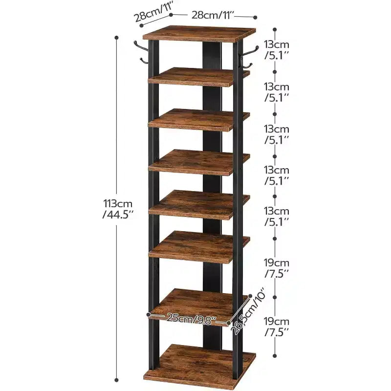 Étagère à chaussures en bois