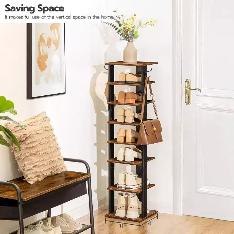Étagère à chaussures en bois