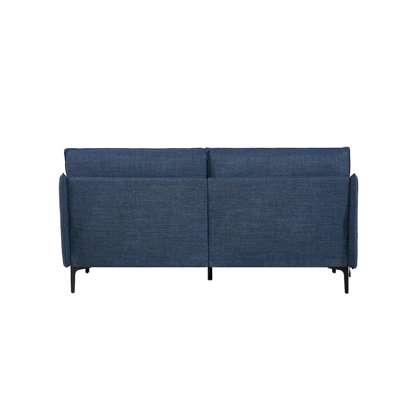 Christopher Knight Home - 2.5-Seater Sofa with USB Charging Port & Metal Legs