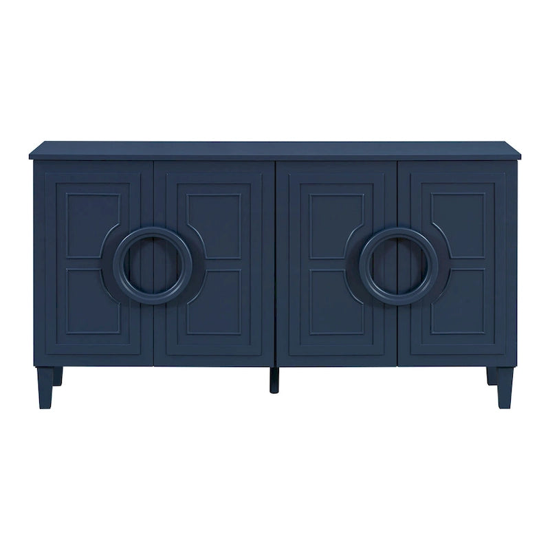 59 4-Door Console Table with Round Handles