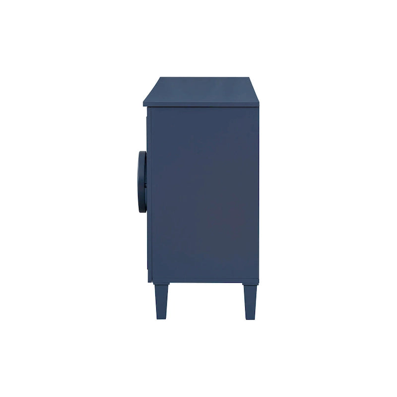 59 4-Door Console Table with Round Handles