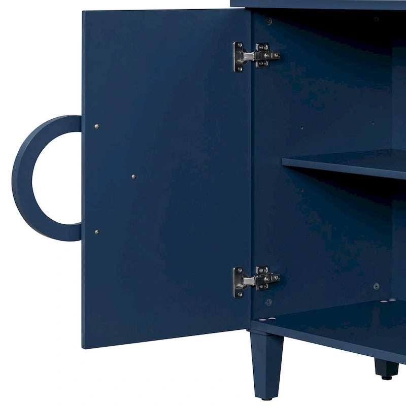 59 4-Door Console Table with Round Handles