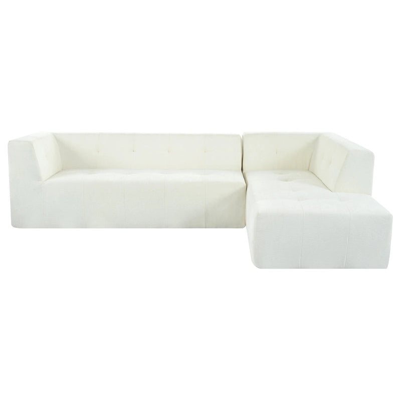 L-Shaped Modular Modular Combination Living Room Sofa Set Modern Minimalist Sofa, Upholstered Deep Seat Couches