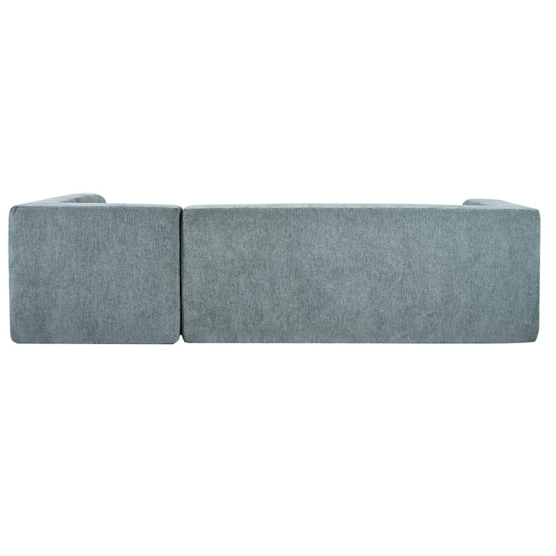 L-Shaped Modular Modular Combination Living Room Sofa Set Modern Minimalist Sofa, Upholstered Deep Seat Couches