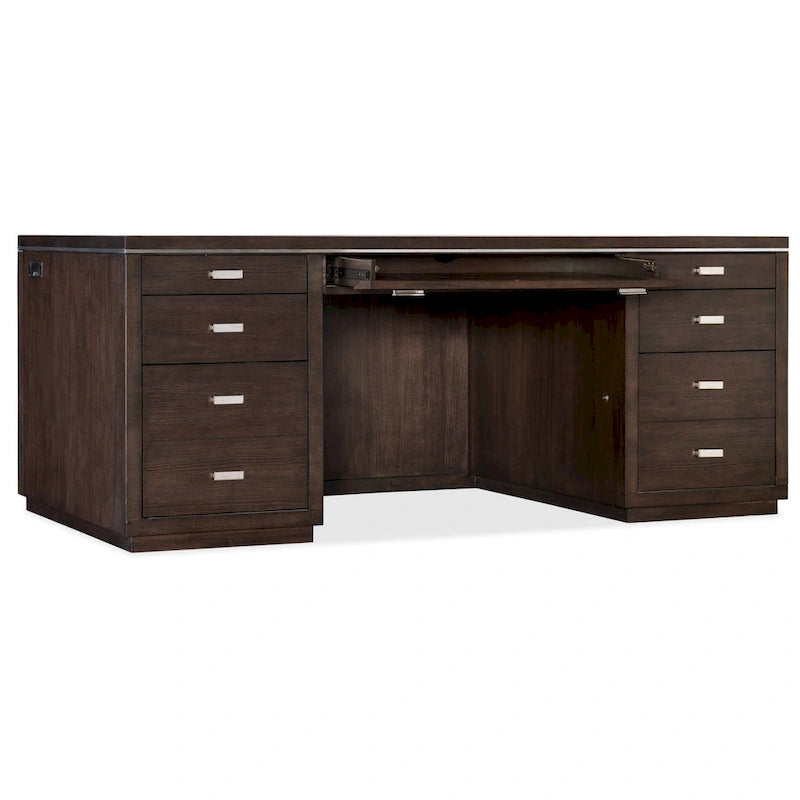 Hooker Furniture House Blend 72 Wide Contemporary Industrial Home