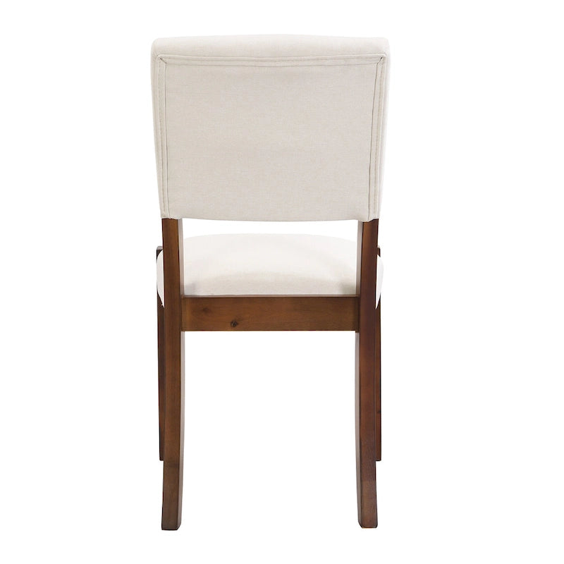5-Piece Modern Dining Set with Rectangular Table & Chairs