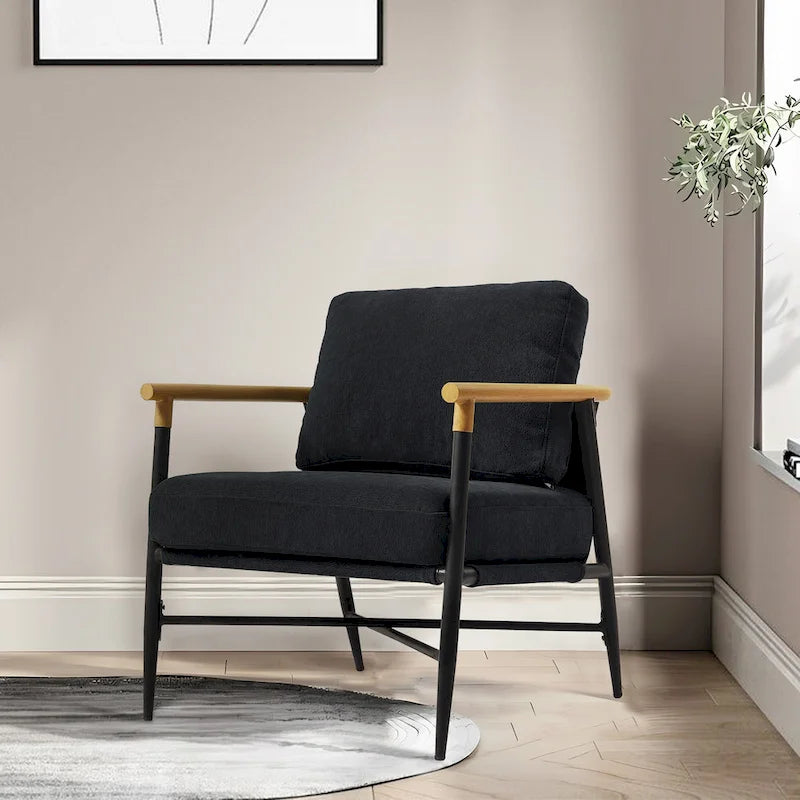 Upholstered Accent chair Club Chair for Living Room