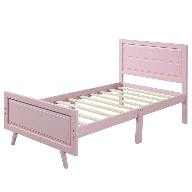 Wood Platform Bed