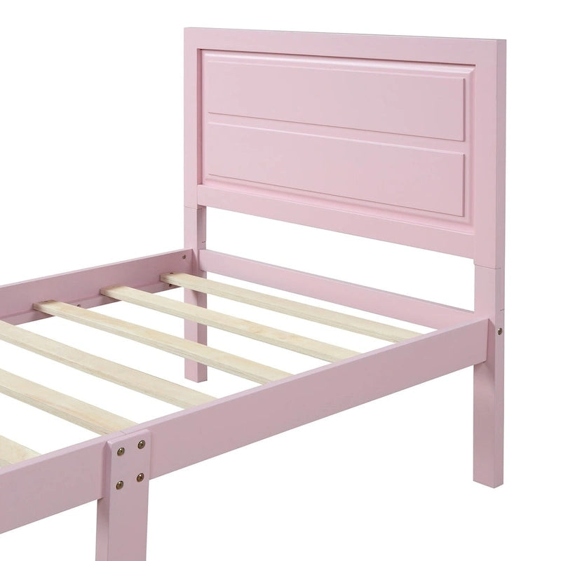 Wood Platform Bed