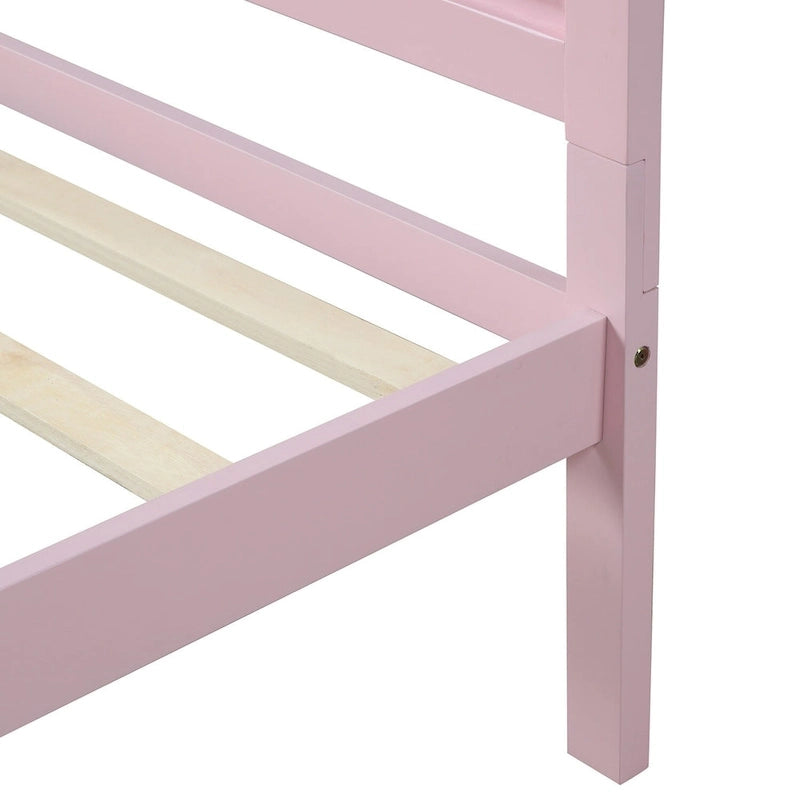 Wood Platform Bed