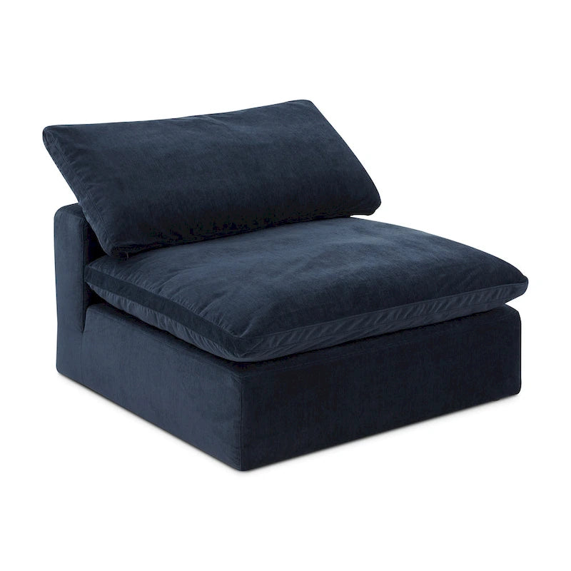 Aurelle Home Corbin Modern Modular Sectional Piece - Slipper Chair