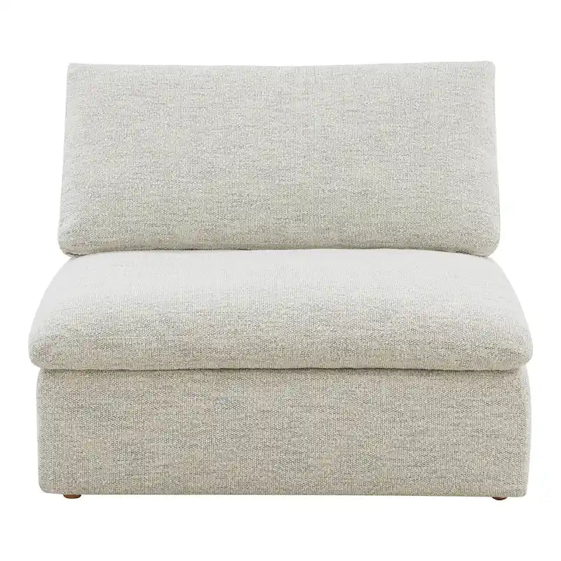 Aurelle Home Corbin Modern Modular Sectional Piece - Slipper Chair