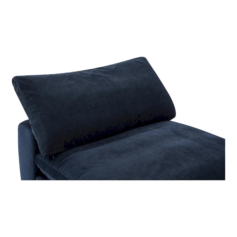 Aurelle Home Corbin Modern Modular Sectional Piece - Slipper Chair