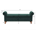 Multifunctional Storage Rectangular Sofa Stool Bench - 24.1 H x 22.1 W x 63 D