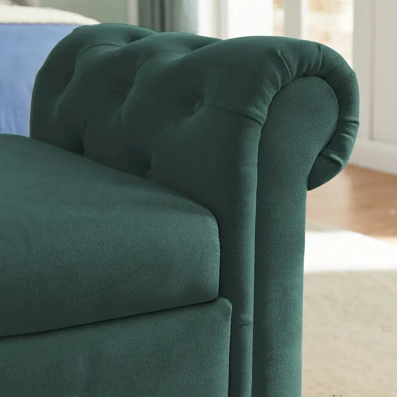 Multifunctional Storage Rectangular Sofa Stool Bench - 24.1 H x 22.1 W x 63 D