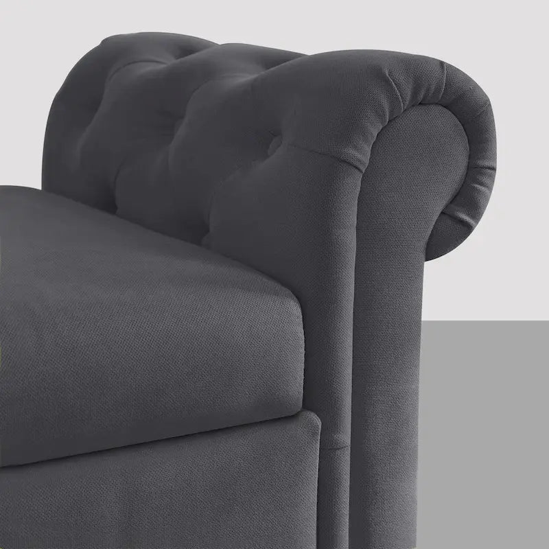Multifunctional Storage Rectangular Sofa Stool Bench - 24.1 H x 22.1 W x 63 D
