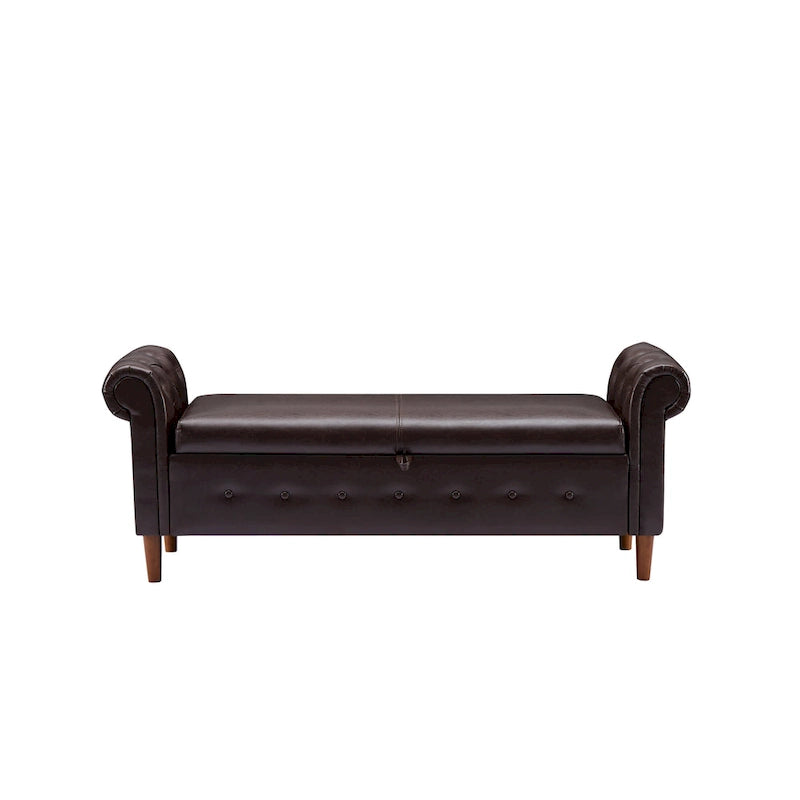 Multifunctional Storage Rectangular Sofa Stool Bench - 24.1 H x 22.1 W x 63 D