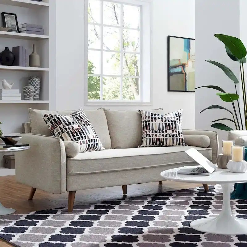 Carson Carrington Hedeby Upholstered Fabric Sofa - 32.5L x 72W x 33.5H