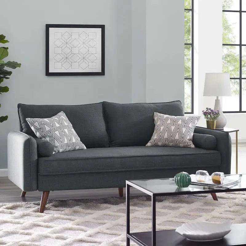 Carson Carrington Hedeby Upholstered Fabric Sofa - 32.5L x 72W x 33.5H