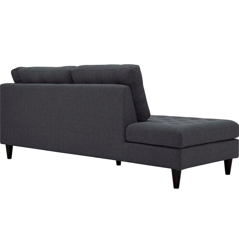 Carson Carrington Humlebaek Empress Upholstered Fabric Chaise