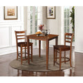 30 x 30 Counter Height Table with 2 Stools - 3 Piece Set