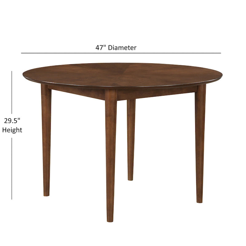 Belinda 5-Piece 47-inch Round Dining Set by Greyson Living