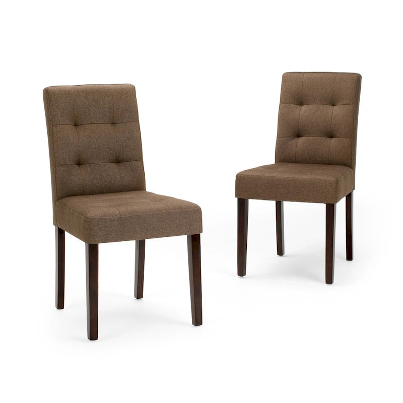 WYNDENHALL Jefferson Contemporary Parson Dining Chair (Set of 2) - 18.9w x 23d x 35.8h