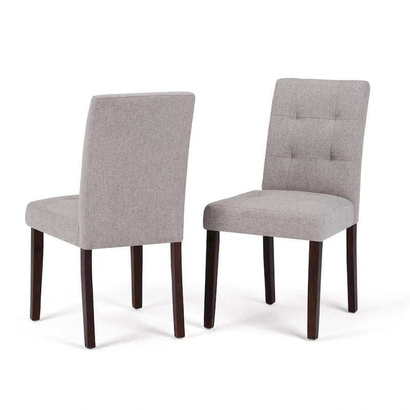 WYNDENHALL Jefferson Contemporary Parson Dining Chair (Set of 2) - 18.9w x 23d x 35.8h