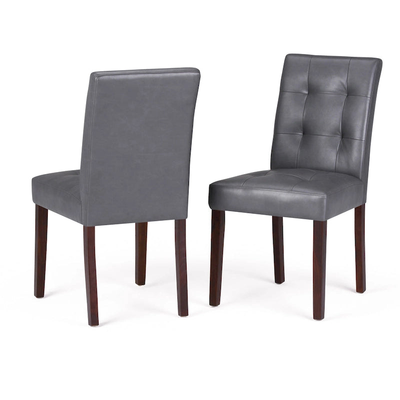 WYNDENHALL Jefferson Contemporary Parson Dining Chair (Set of 2) - 18.9w x 23d x 35.8h