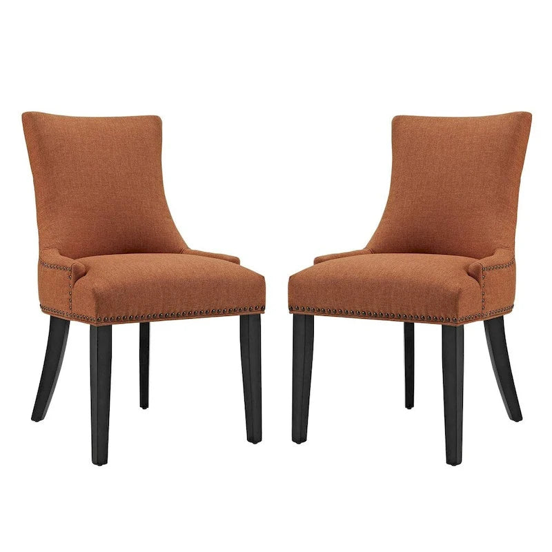 Marquis Set of 2 Fabric Dining Side Chair