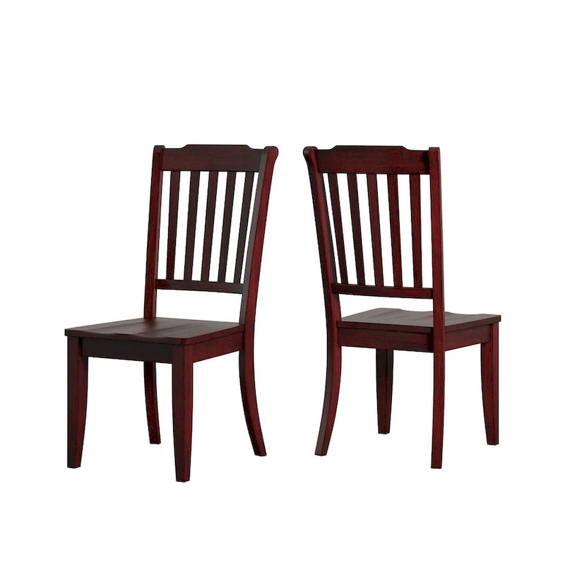 Eleanor Black Extending Oval Wood Table Slat Back 5-piece Dining Set by iNSPIRE Q Classic