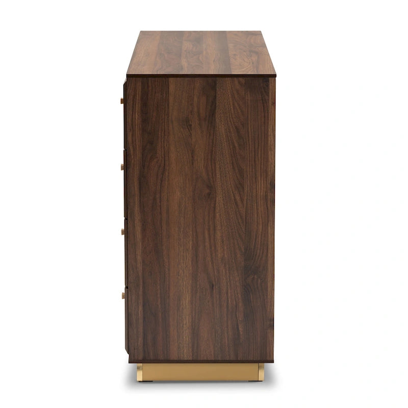 Cormac Modern & Contemporary 8-Drawer Metal-based Wood Dresser